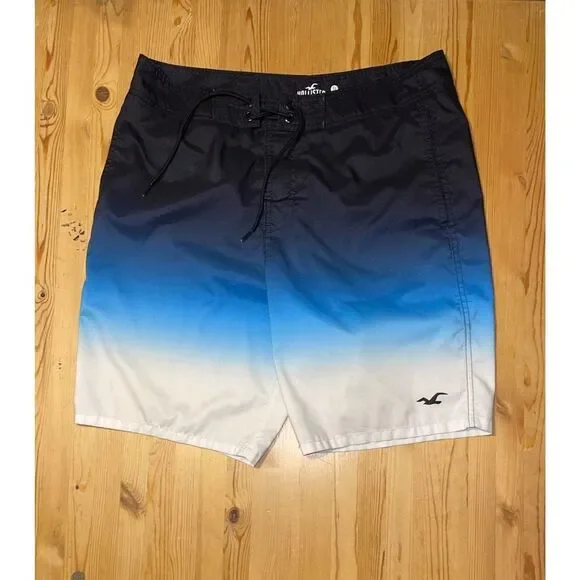 Hollister Swim Hollisterswimtrunks Blue Board Shortsbathing